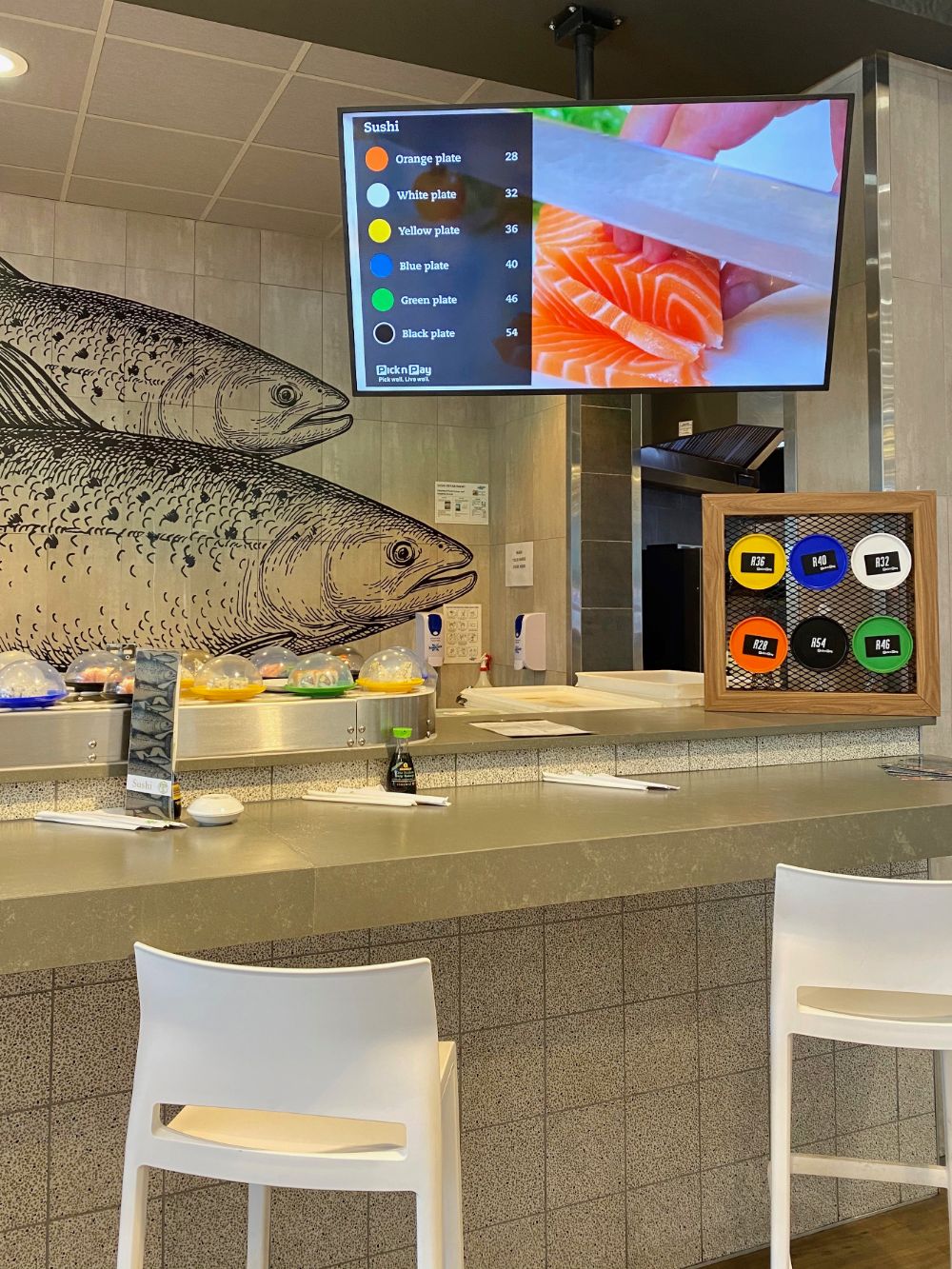 Digital Solutions Digital Menu Board Fish Restaurants